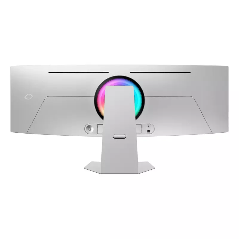 Monitor komputerowy Samsung G95SC 124,5 cm (49 cali) 5120 x 1440 Dual QHD OLED Srebrny