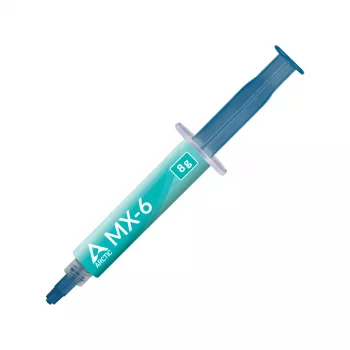 ARCTIC MX-6 ULTIMATE Performance Thermal Paste, pasta termoprzewodząca, Szary, 8 g, 1 szt., 27 mm, 121 mm