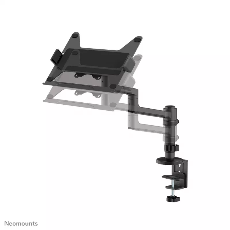 Neomounts DS20-425BL1 Uchwyt na laptopa ramię monitora 11,6-17,3 cala - oszczędność miejsca
