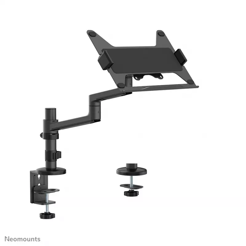 Neomounts DS20-425BL1 Uchwyt na laptopa ramię monitora 11,6-17,3 cala - oszczędność miejsca
