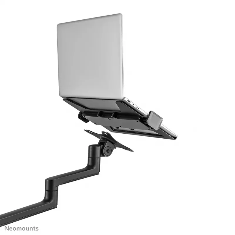 Neomounts DS20-425BL2 Ramię do monitora z uchwytem na laptopa 17-27 cali - oszczędność miejsca