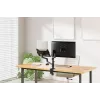 Neomounts DS20-425BL2 Ramię do monitora z uchwytem na laptopa 17-27 cali - oszczędność miejsca