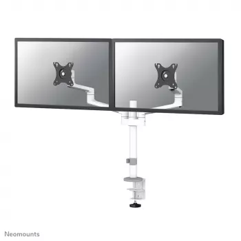 Neomounts DS60-425WH2 Ramię do monitora 17-27 cali - oszczędność miejsca