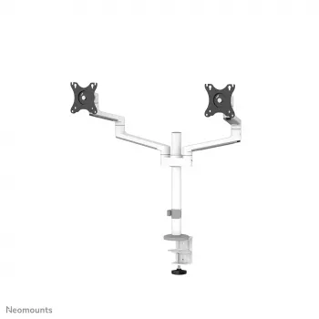 Neomounts DS60-425WH2 Ramię do monitora 17-27 cali - oszczędność miejsca