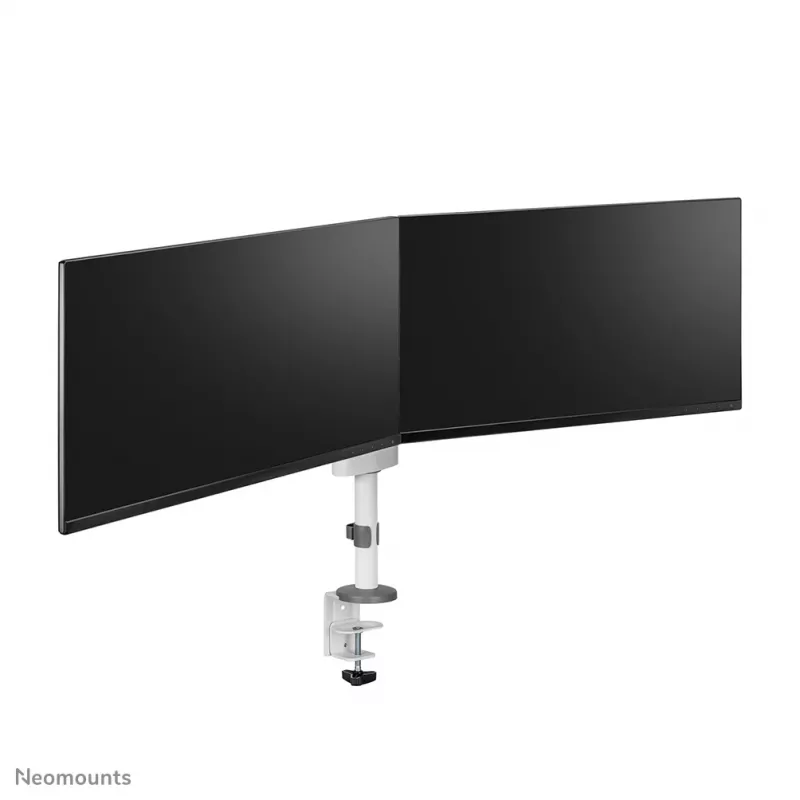 Neomounts DS60-425WH2 Ramię do monitora 17-27 cali - oszczędność miejsca