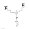 Neomounts DS60-425WH2 Ramię do monitora 17-27 cali - oszczędność miejsca