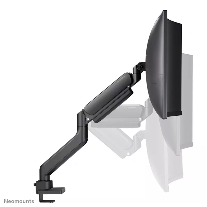 Neomounts DS70PLUS-450BL1 Ramię monitora 17-49 cali - sprężyna gazowa - Topfix - blokada 180°