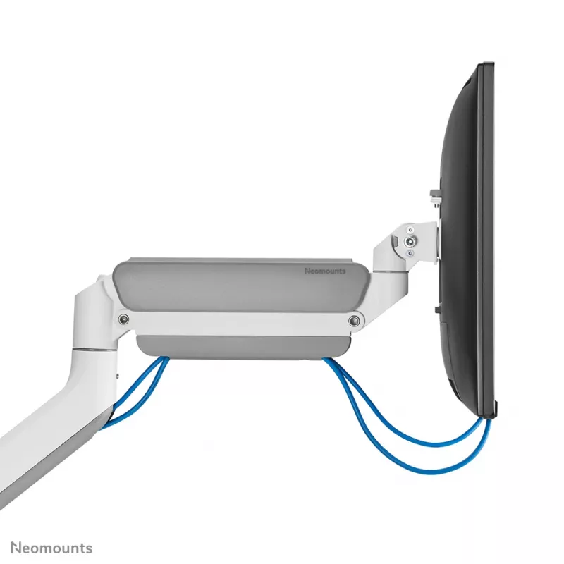 Neomounts DS70PLUS-450WH1 Ramię do monitora 17-49 cali - sprężyna gazowa - Topfix - stop 180°