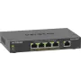 NETGEAR 5-Port Gigabit Ethernet PoE+ Plus Switch (GS305EP) Managed L2/L3 Gigabit Ethernet (10/100/1000) Power over Ethernet (PoE) Czarny