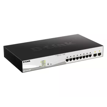 D-Link DGS-1210-10MP Zarządzany przełącznik L2 Gigabit Ethernet (10/100/1000) Power over Ethernet (PoE) Czarny, Szary