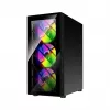 FSP CMT192 Obudowa Midi Tower mITX, mATX, ATX Czarna Stałe RGB