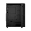 FSP CMT192 Obudowa Midi Tower mITX, mATX, ATX Czarna Stałe RGB