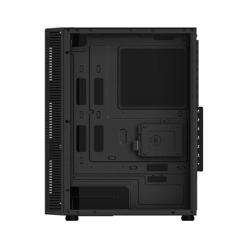 FSP CMT192 Obudowa Midi Tower mITX, mATX, ATX Czarna Stałe RGB