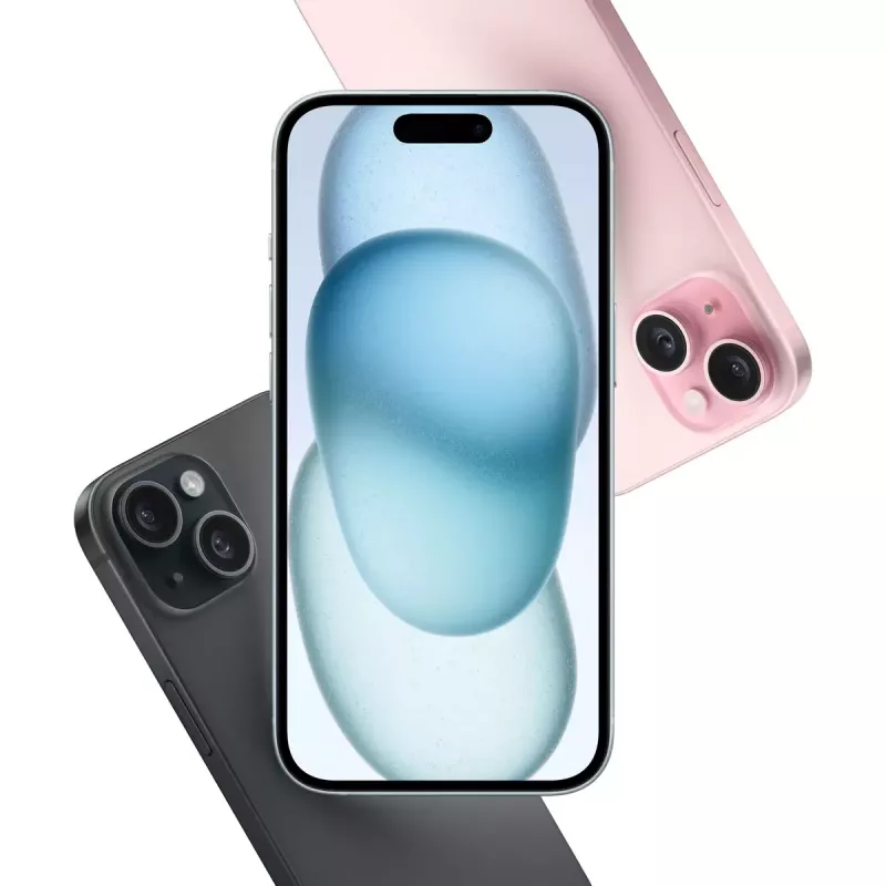 Smartfon Apple iPhone 15 128GB Czarny Dual SIM A16 48MP