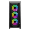 Obudowa PC Midi Tower XILENCE XG151 — czarna, obsługa ATX/Micro-ATX/Mini-ITX, zasilacz na dole, 2x 3,5 cala + 4x 2,5 cala zatoki