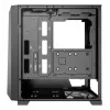 Obudowa PC Midi Tower XILENCE XG151 — czarna, obsługa ATX/Micro-ATX/Mini-ITX, zasilacz na dole, 2x 3,5 cala + 4x 2,5 cala zatoki