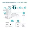 TP-Link Omada AX3000 Wewnętrzny/Zewnętrzny Punkt Dostępowy WiFi 6, 2.4 GHz, 5 GHz, 3000 Mbit/s, WPA, WPA-Enterprise, WPA2, WPA2-Enterprise, WPA3, WPA3-Enterprise, 10,100,1000 Mbit/s