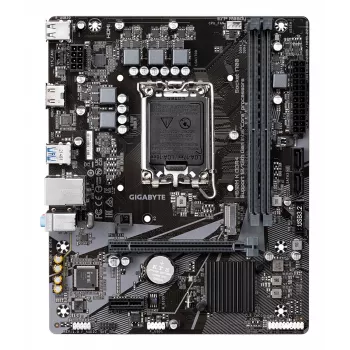 GIGABYTE H610M K DDR4 Motherboard - Obsługuje procesory Intel Core 14. generacji, 3+1+1 fazowa hybrydowa konstrukcja zasilania, do 3200 MHz DDR4, 1x PCIe 3.0 M.2, GbE LAN, USB 3.2 Gen 1