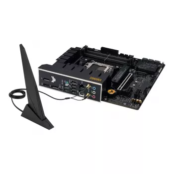 Płyta główna ASUS TUF GAMING B650M‑E WIFI, AMD B650, Socket AM5, micro ATX, DDR5, 4x DIMM, 128GB, Wi‑Fi 6, Bluetooth 5.2