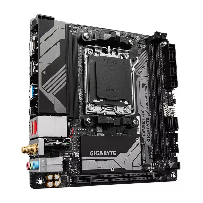 Płyta główna GIGABYTE A620I AX, AMD A620, Socket AM5, Mini-ITX