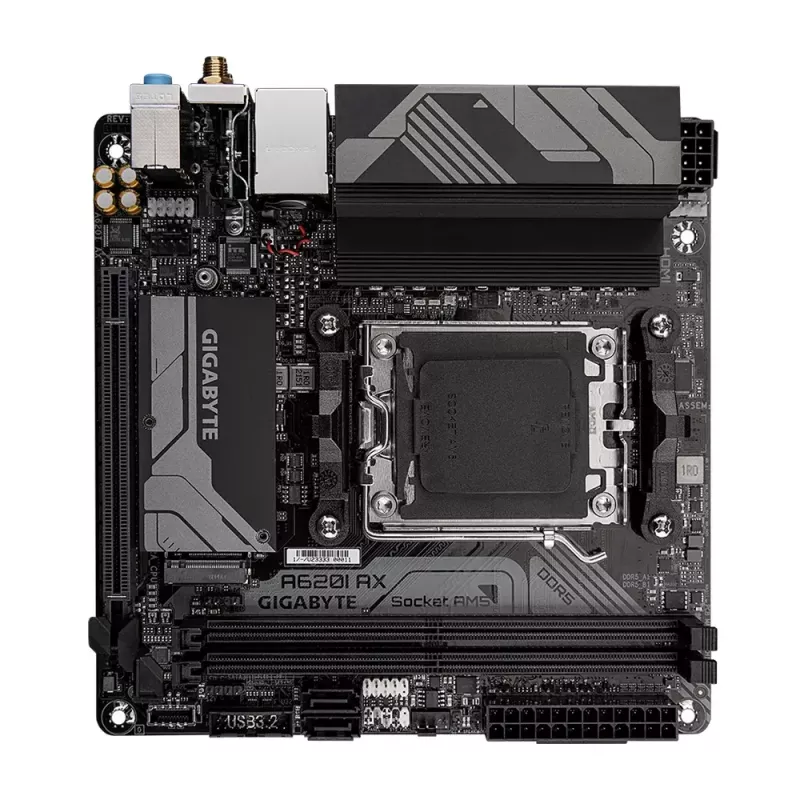 Płyta główna GIGABYTE A620I AX, AMD A620, Socket AM5, Mini-ITX