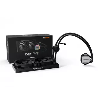 be quiet Pure Loop 2 | 280 mm Chłodzenie procesora All-in-one chłodnica cieczy 14 cm Czarny 1 szt.