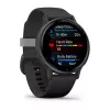Smartwatch GARMIN Vivoactive 5 Czarny — koperta 42 mm, AMOLED 1,2 cala, GPS/GLONASS/Galileo, 5 ATM, optyczny czujnik tętna, SpO2, bateria 11 dni