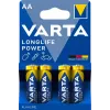 Bateria VARTA Longlife Power Mignon AA LR06 1x4