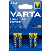 Bateria VARTA Longlife Power Micro AAA LR03 1x4