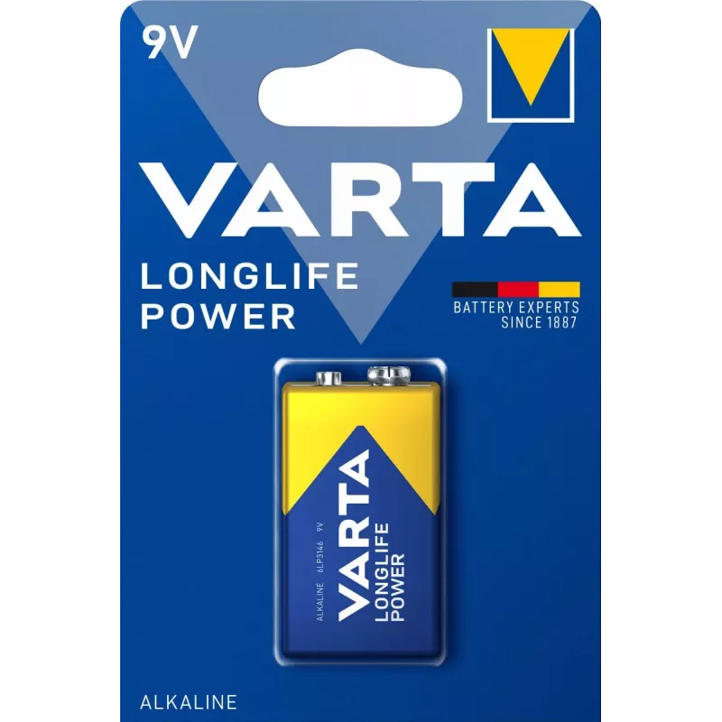 VARTA Battery Longlife Power 9v