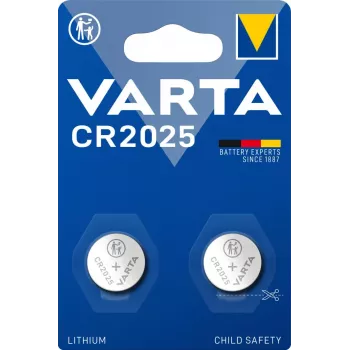 VARTA Bateria litowa guzikowa CR2025 3V 1x2