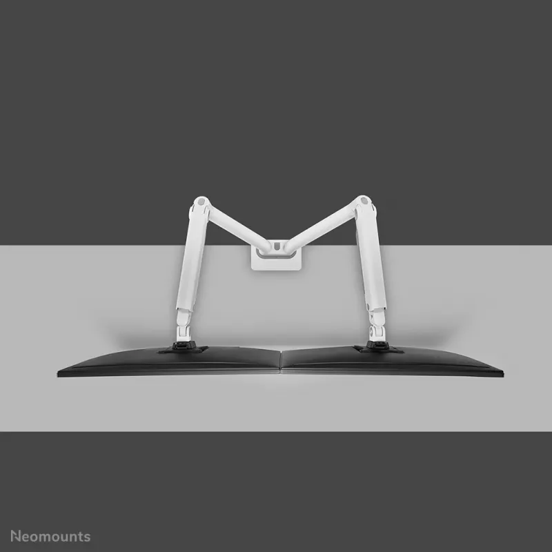 Uchwyt monitorowy Neomounts DS70S-950WH2 na monitory 17-35 cali – sprężynowy – Topfix – blokada 180°