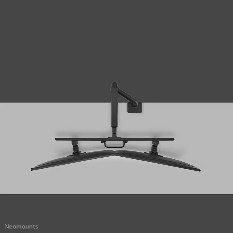 Neomounts DS75S-950BL2 Ramię do monitora 17-32 cale - sprężyna gazowa - mocowanie górne - ogranicznik 180°