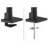 Neomounts DS75S-950BL2 Ramię do monitora 17-32 cale - sprężyna gazowa - mocowanie górne - ogranicznik 180°