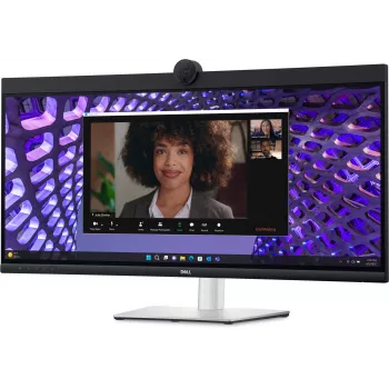 Monitor komputerowy DELL P Series P3424WEB 86,7 cm (34,1 cala) 3440 x 1440 pikseli 4K Ultra HD LCD Czarny
