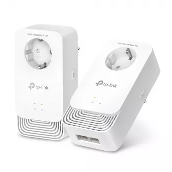 Zestaw adapterów PowerLine TP-Link PG2400P KIT 1428 Mbit/s Ethernet LAN Biały 2 szt.