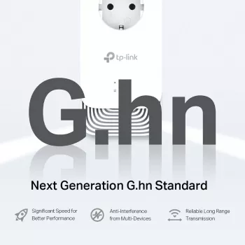 Zestaw adapterów PowerLine TP-Link PG2400P KIT 1428 Mbit/s Ethernet LAN Biały 2 szt.
