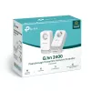 Zestaw adapterów PowerLine TP-Link PG2400P KIT 1428 Mbit/s Ethernet LAN Biały 2 szt.