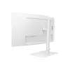 Monitor komputerowy Samsung S65TC 86,4 cm (34 cale) 3440 x 1440 piksele UltraWide Quad HD LED Biały