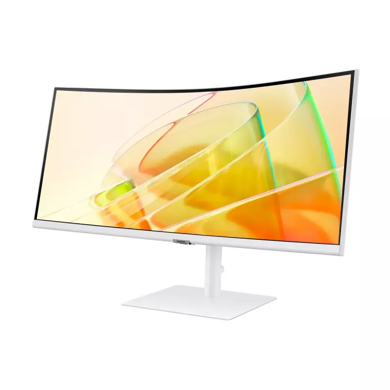 Monitor komputerowy Samsung S65TC 86,4 cm (34 cale) 3440 x 1440 piksele UltraWide Quad HD LED Biały