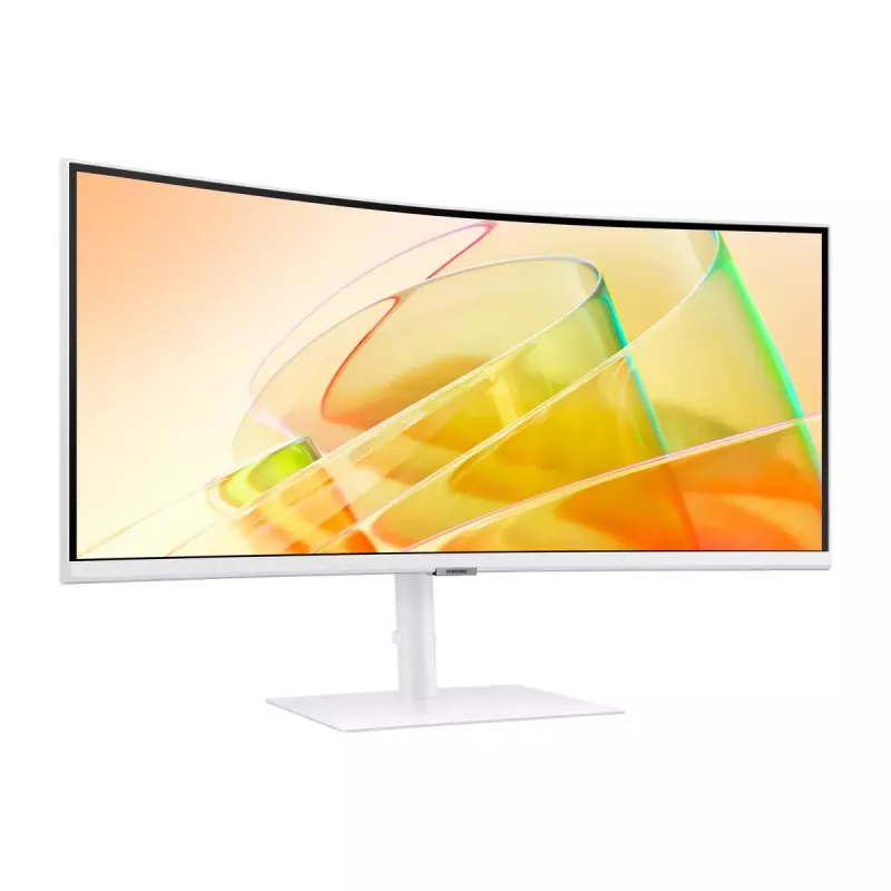 Monitor komputerowy Samsung S65TC 86,4 cm (34 cale) 3440 x 1440 piksele UltraWide Quad HD LED Biały