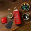 Klocki konstrukcyjne LEGO Czerwona londyńska budka telefoniczna 21347 – modułowy zestaw kolekcjonerski, 1460 elementów, 18+