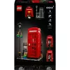 Klocki konstrukcyjne LEGO Czerwona londyńska budka telefoniczna 21347 – modułowy zestaw kolekcjonerski, 1460 elementów, 18+