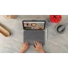 LOGITECH Combo Touch for iPad (10th gen) - Oxford szary - German Qwertz