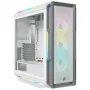 Obudowa PC CORSAIR Mid-tower ATX - Icue 5000t - RGB szkło hartowane - biała