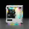 Obudowa PC CORSAIR Mid-tower ATX - Icue 5000t - RGB szkło hartowane - biała