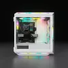Obudowa PC CORSAIR Mid-tower ATX - Icue 5000t - RGB szkło hartowane - biała