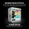 Obudowa PC CORSAIR Mid-tower ATX - Icue 5000t - RGB szkło hartowane - biała