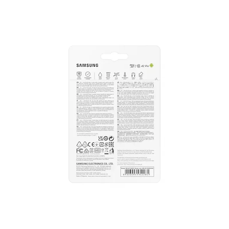 Karta pamięci Samsung MB-MY256SB/WW 256 GB MicroSDXC UHS-I