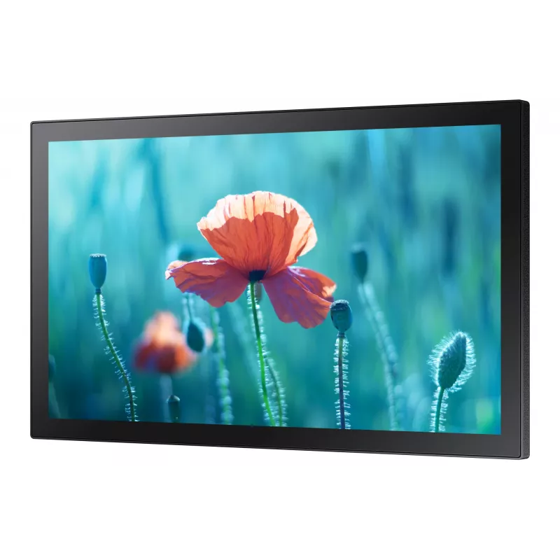 Samsung QB13R-TM Interaktywny płaski panel 33 cm (13 cali) LED Wi-Fi 500 cd/m² Full HD Czarny Ekran dotykowy Wbudowany procesor Tizen 4.0 16/7